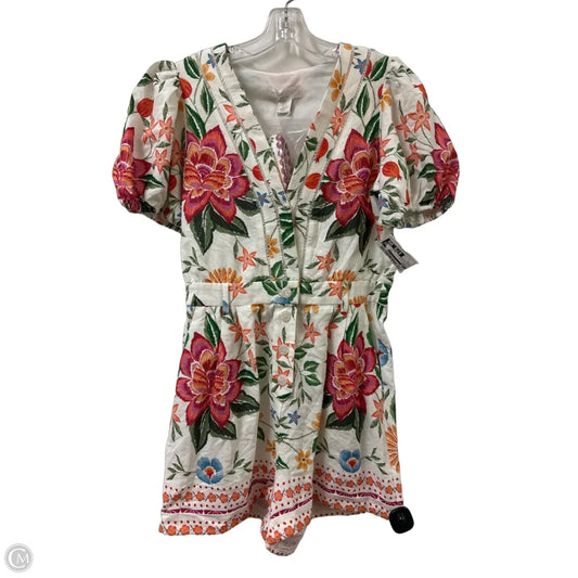 Romper By Cmb In Floral Print, Size: S