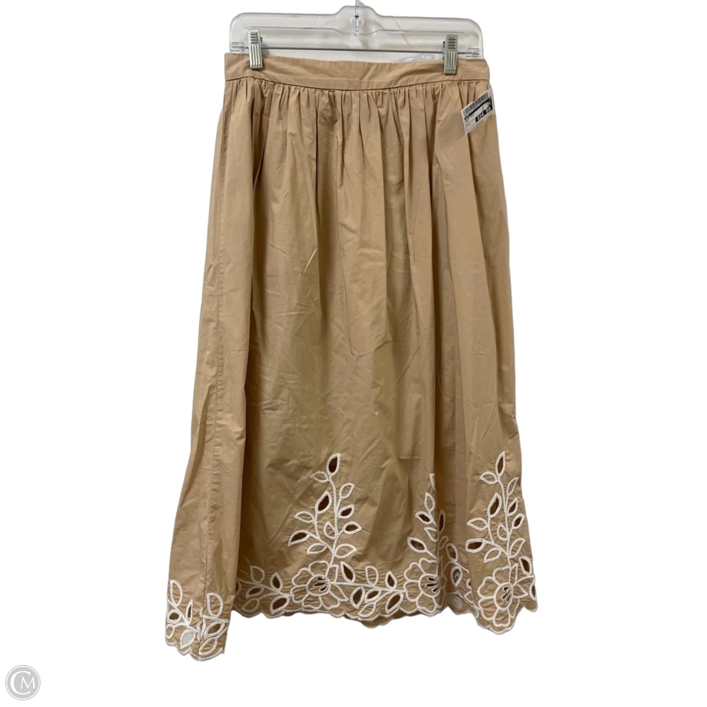 Skirt Maxi By Loft In Tan, Size: 4