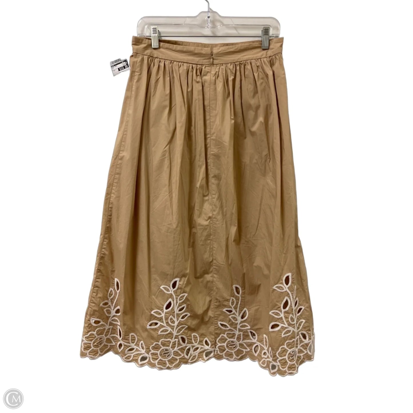 Skirt Maxi By Loft In Tan, Size: 4