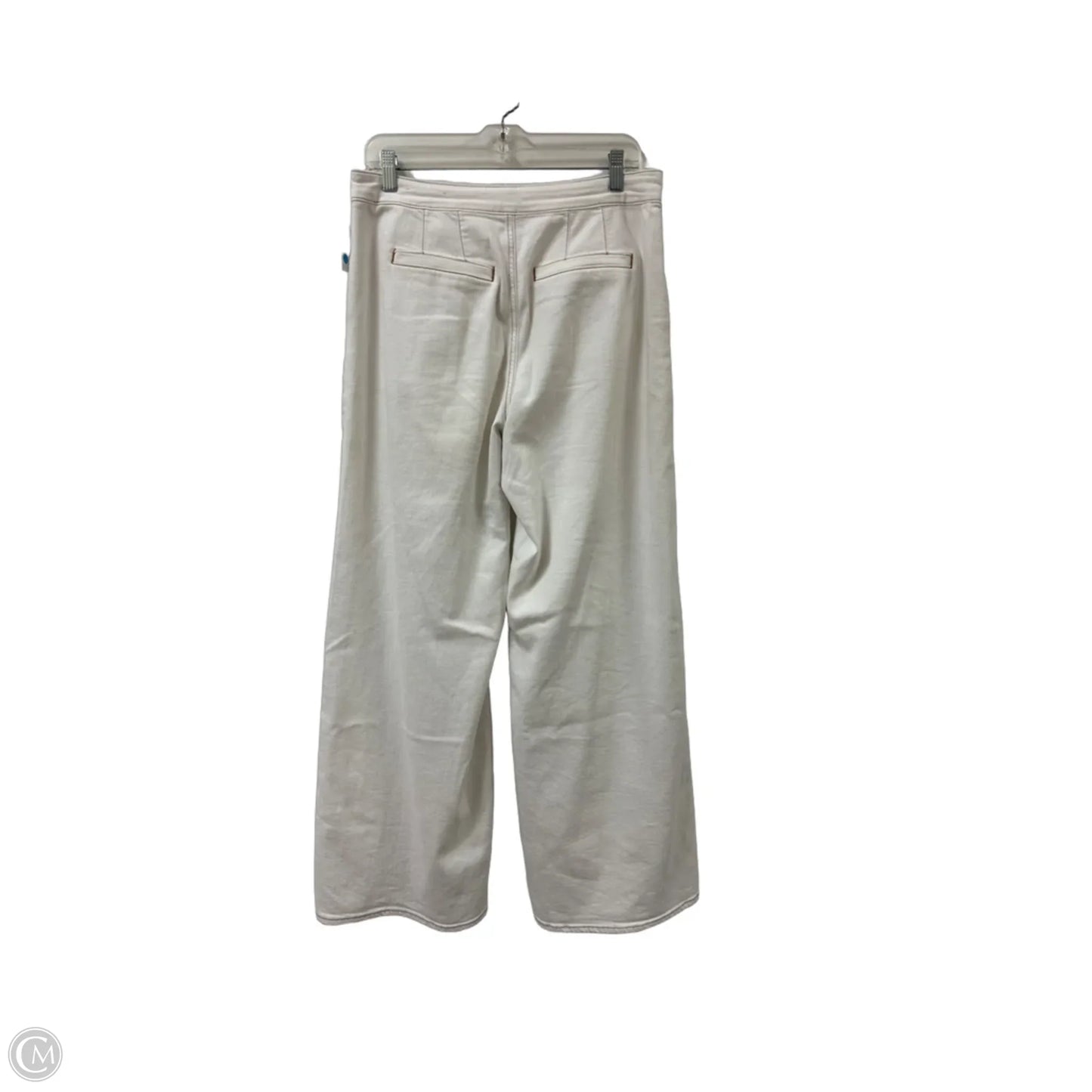 Jeans Wide Leg By Chicos In White, Size: 8