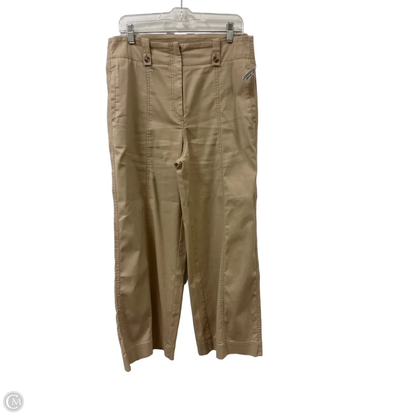 Jeans Wide Leg By Chicos In Tan, Size: 8