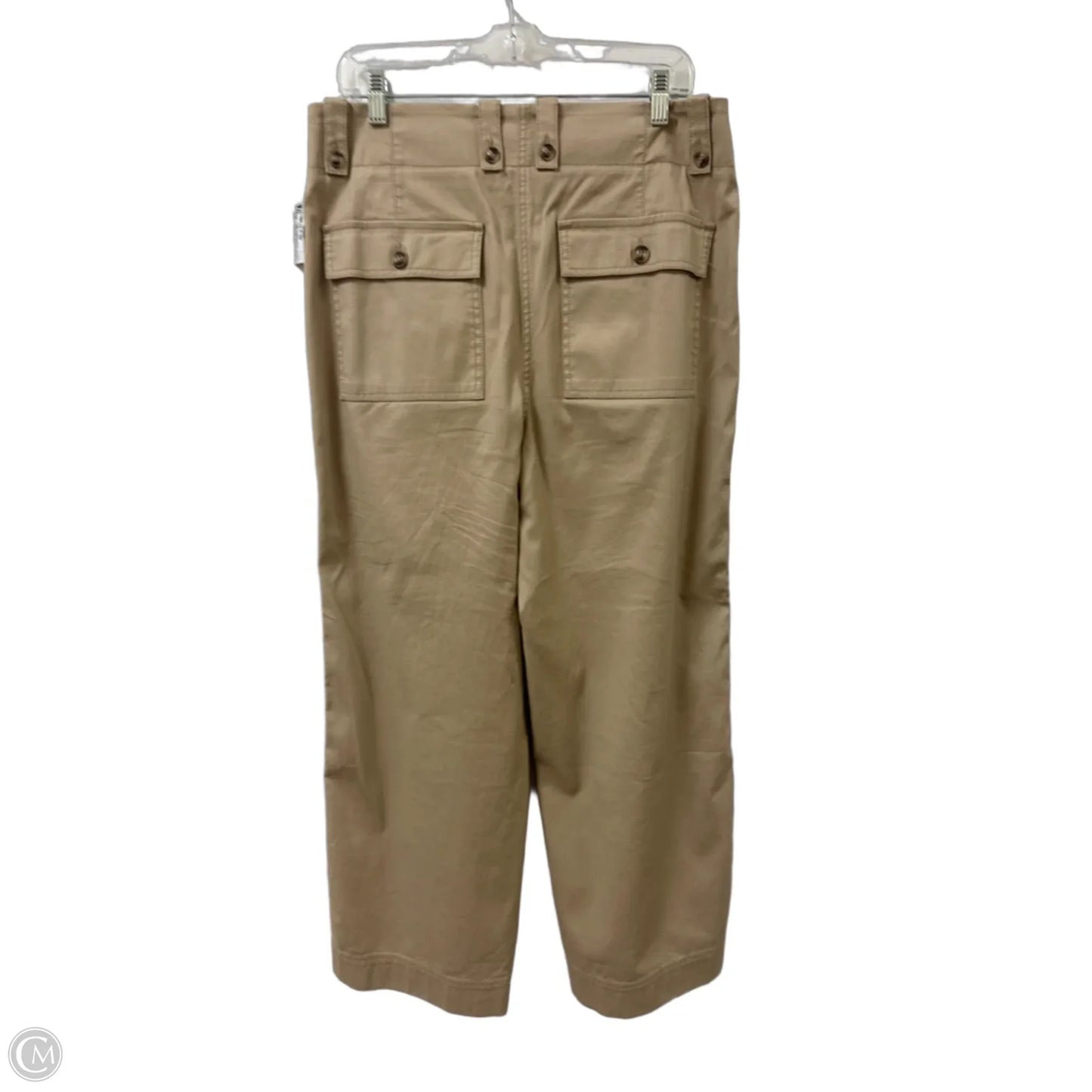 Jeans Wide Leg By Chicos In Tan, Size: 8