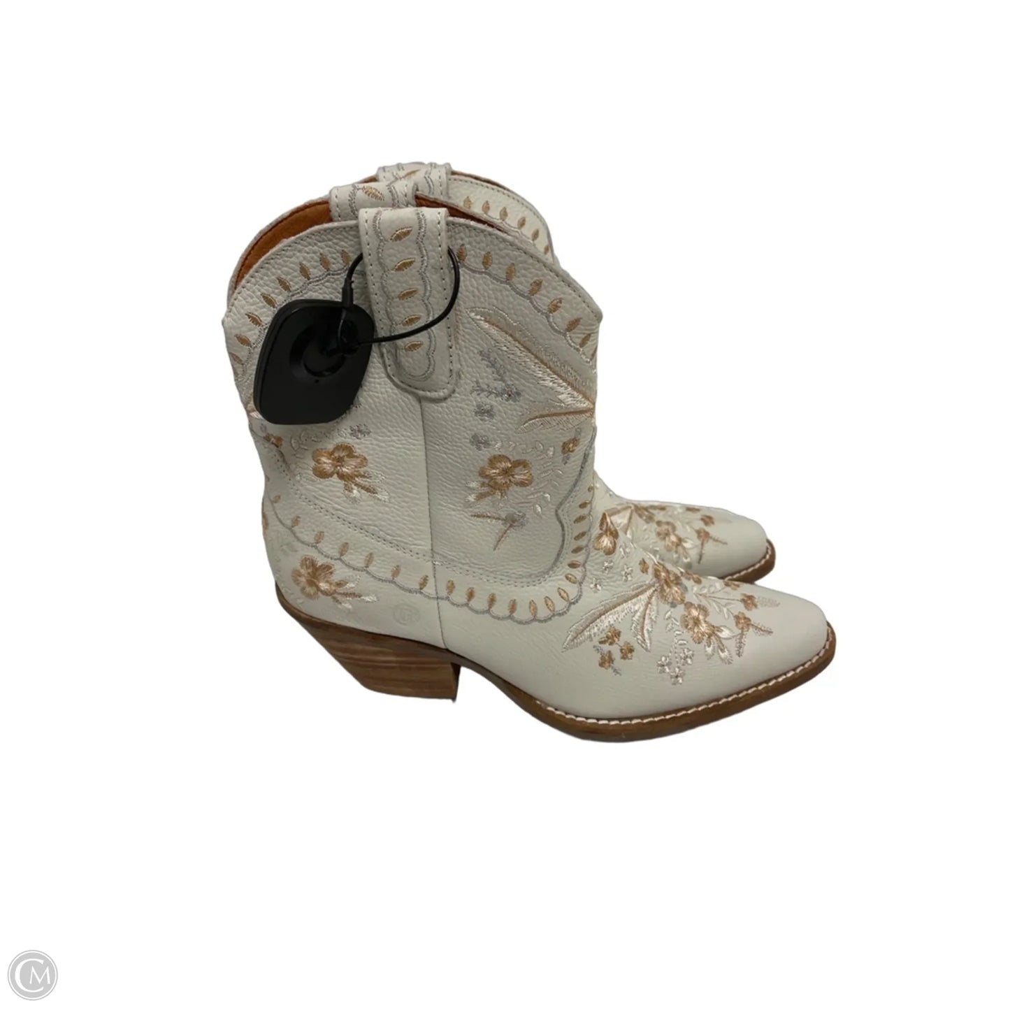 Boots Western By Dingo In Cream, Size: 7