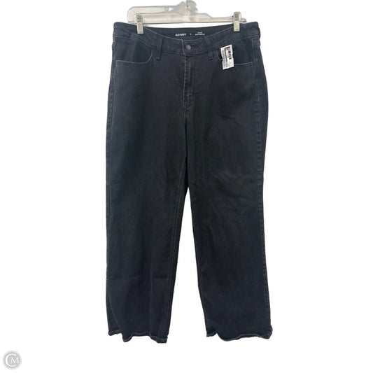 Jeans Skinny By Old Navy In Black, Size: 14