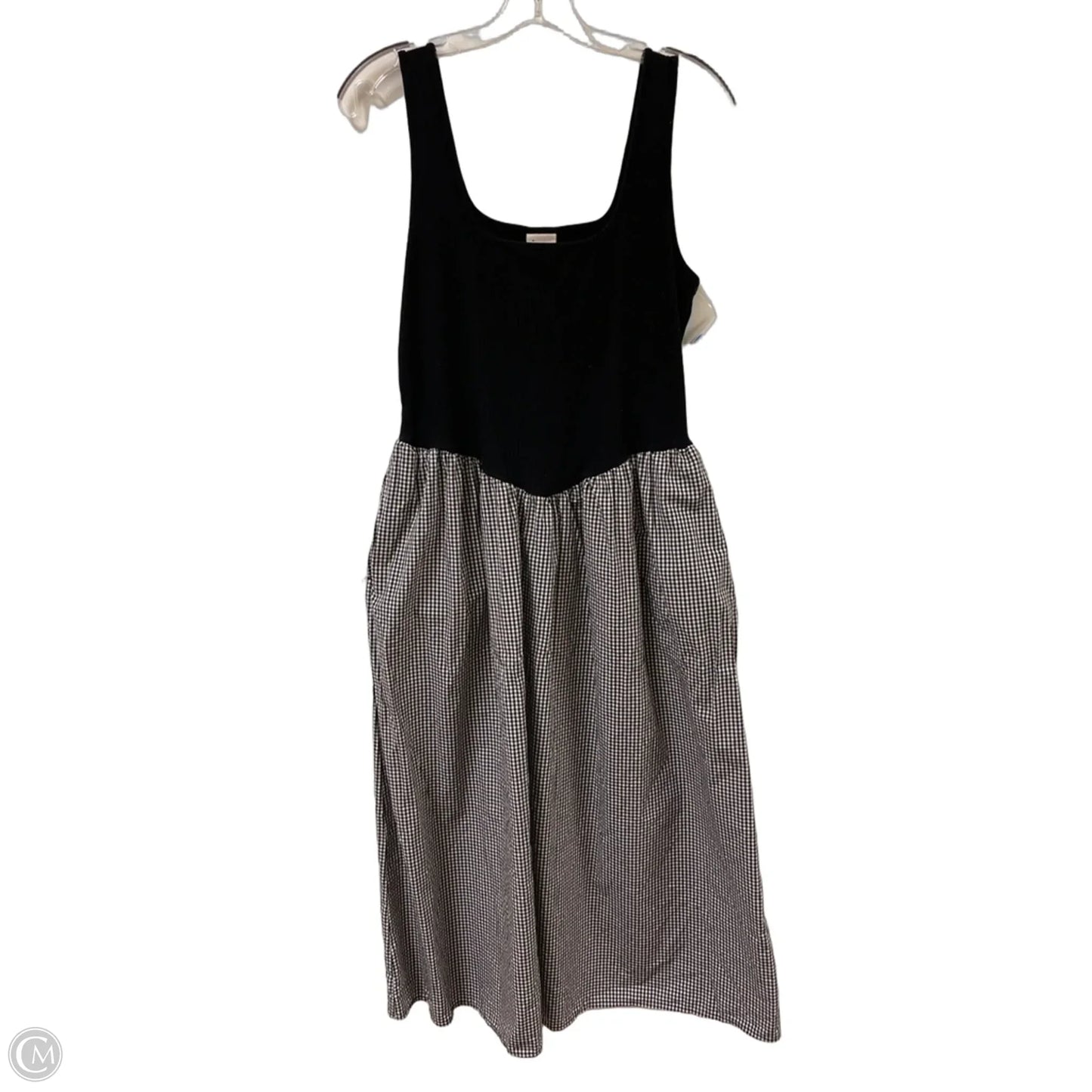 Dress Casual Maxi By A New Day In Black & White, Size: M
