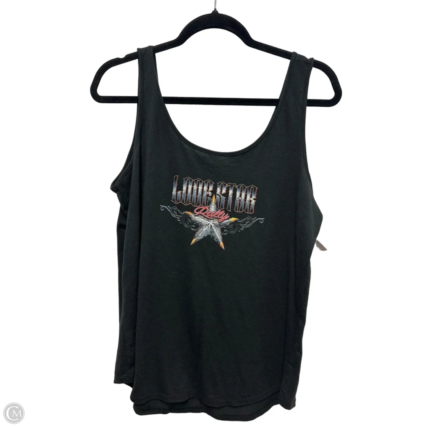Tank Top By District In Black, Size: L