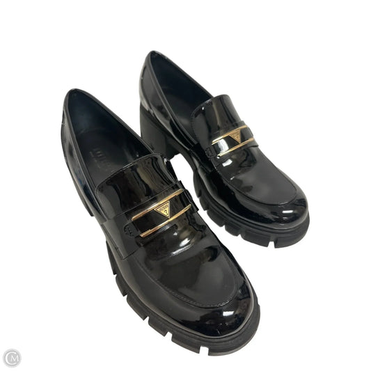 Shoes Heels Block By Guess In Black, Size: 10