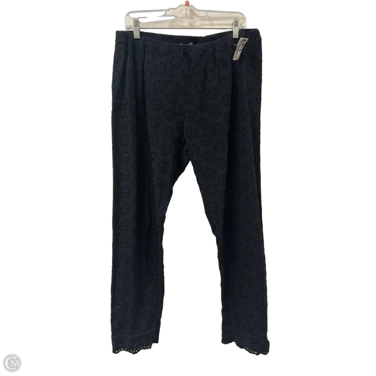Pants Designer By Johnny Was In Black, Size: 18