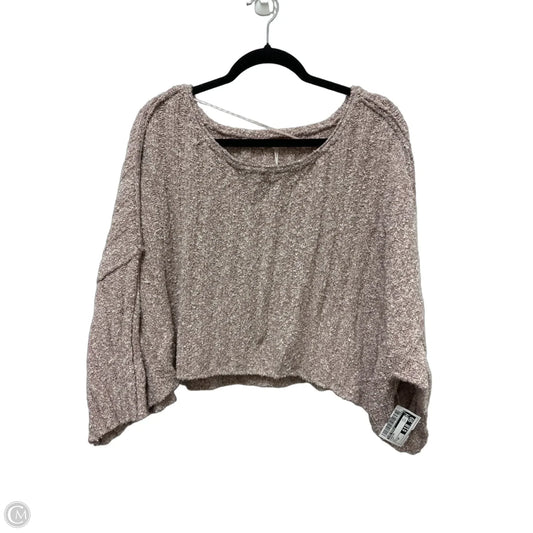 Sweater By Free People In Pink, Size: Sp