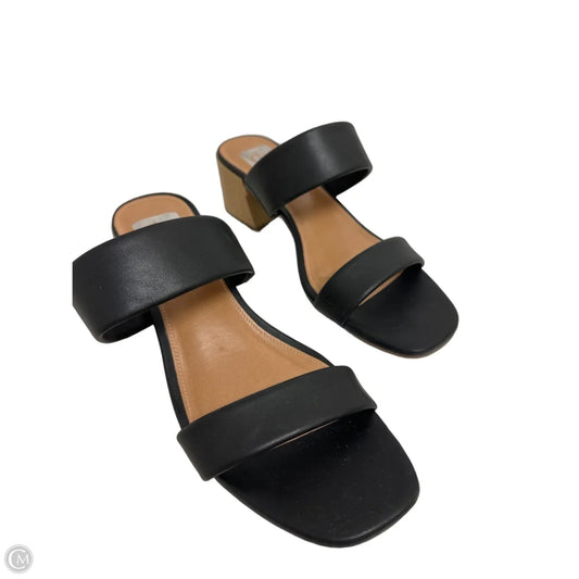 Sandals Heels Block By Dolce Vita In Black, Size: 8