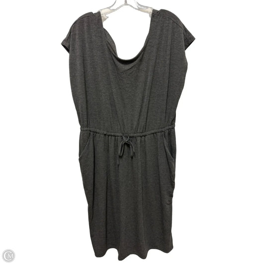 Dress Casual Midi By Torrid In Grey, Size: 2x