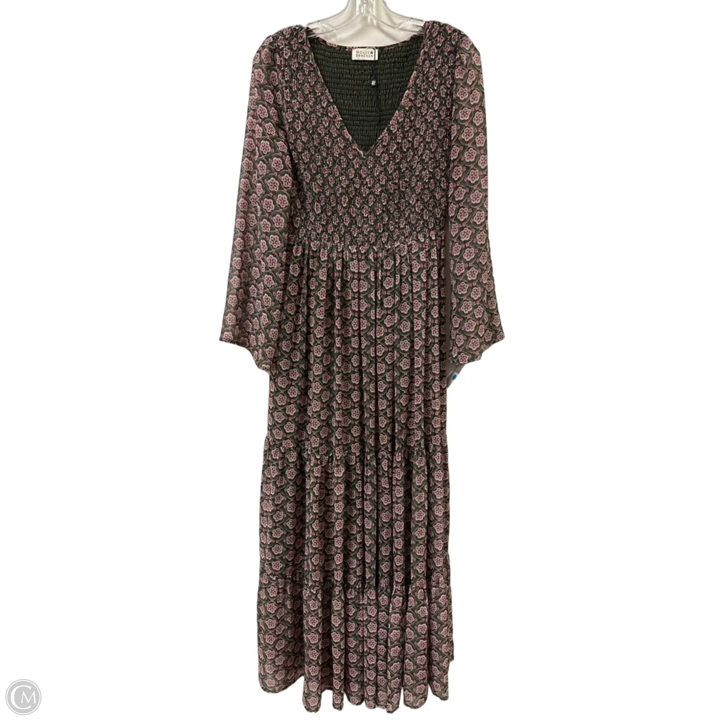 Dress Casual Maxi By Molly Bracken In Floral Print, Size: M