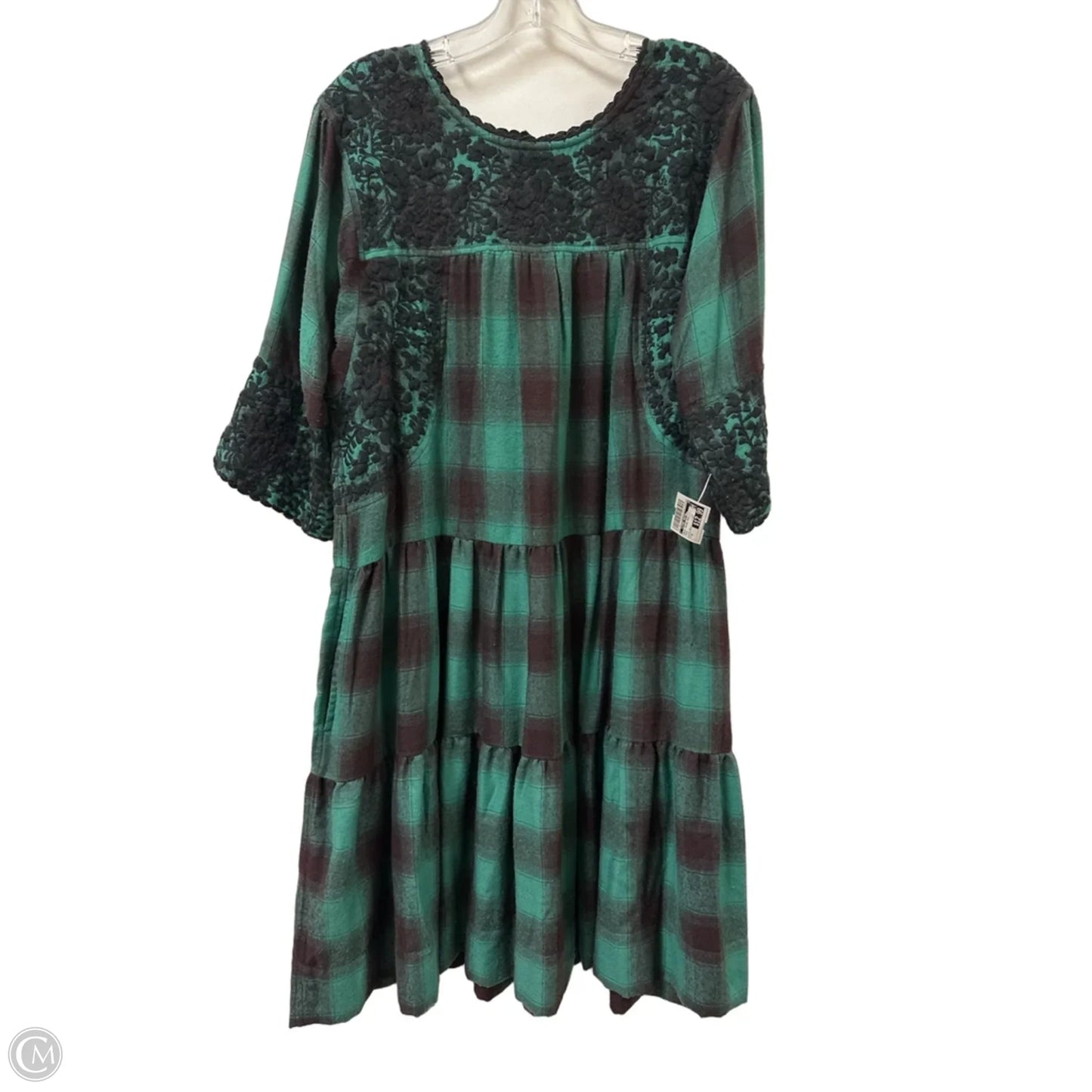 Dress Casual Midi By Clothes Mentor In Green, Size: M