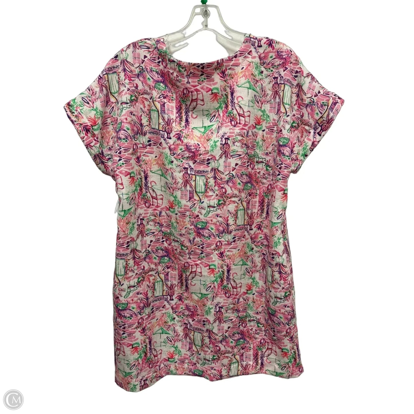 Dress Casual Midi By Kim Rogers In Pink, Size: Mp