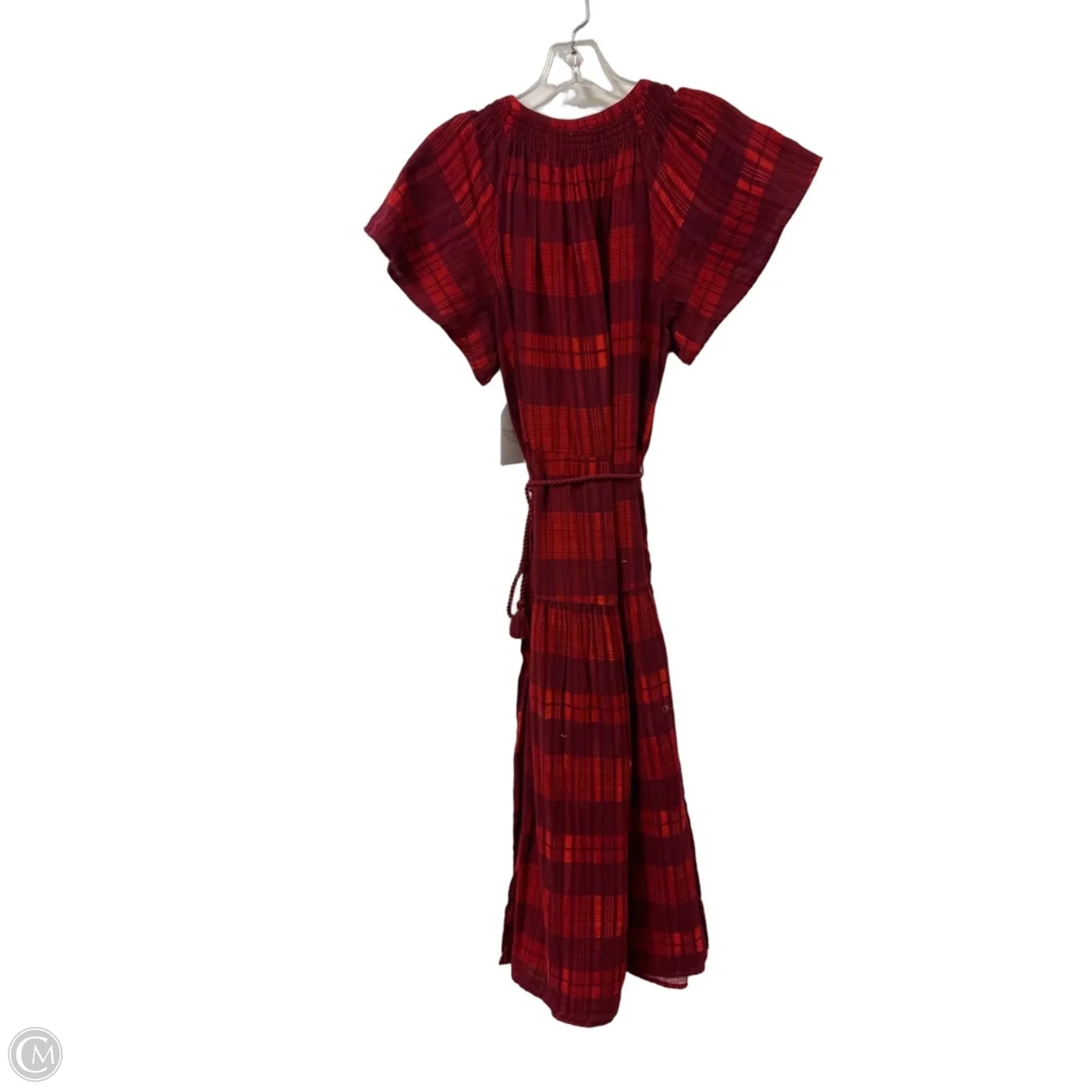 Dress Casual Maxi By Time And Tru In Red, Size: L
