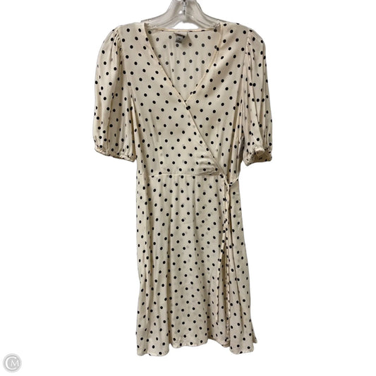 Dress Casual Midi By A New Day In Polkadot Pattern, Size: Xs