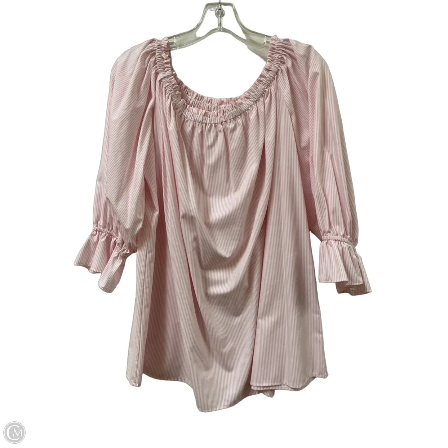 Top Long Sleeve By Wayf In Pink, Size: M