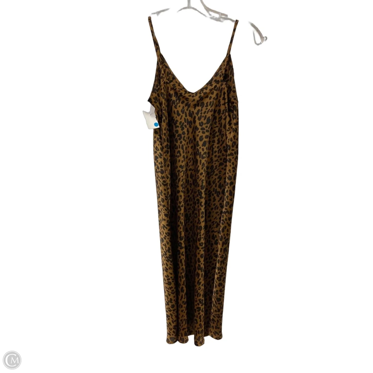 Dress Casual Midi By A New Day In Animal Print, Size: Xs