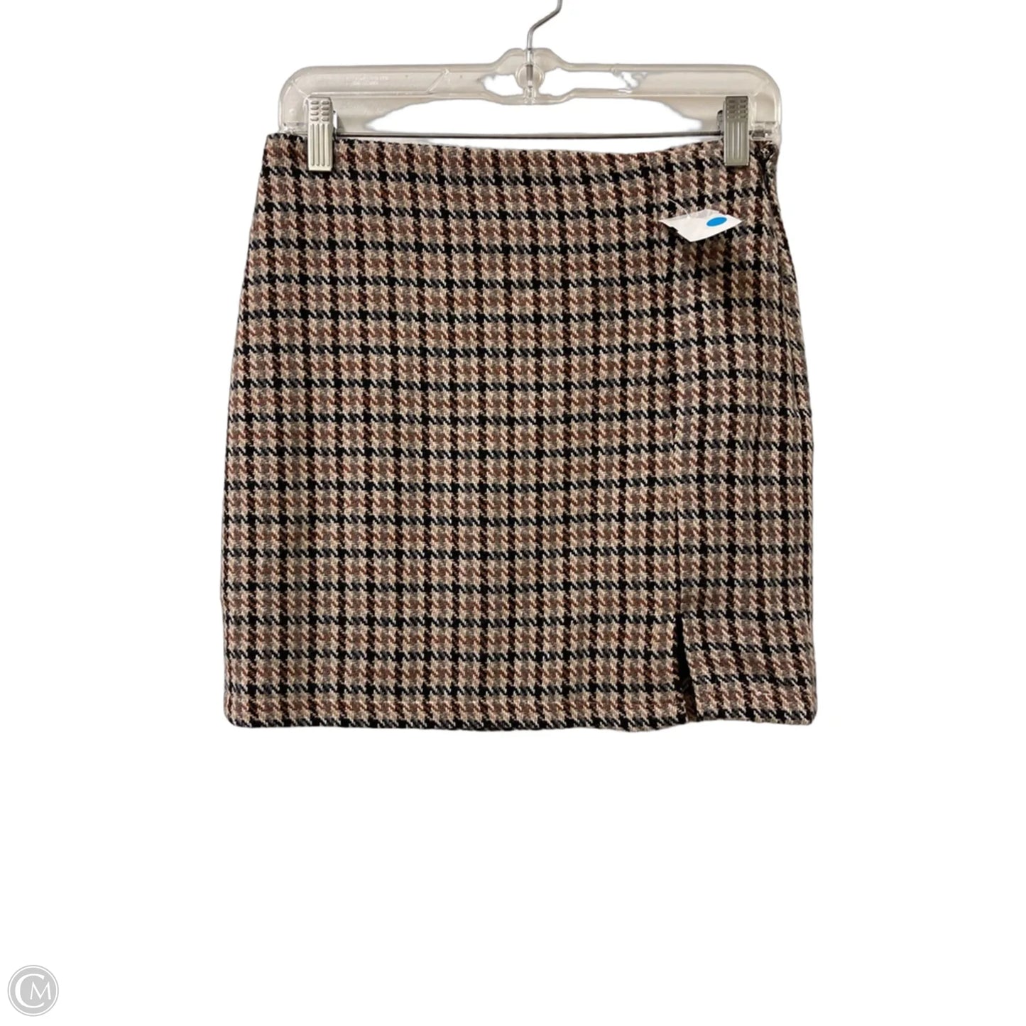 Skirt Mini & Short By Blu Pepper In Brown, Size: 6
