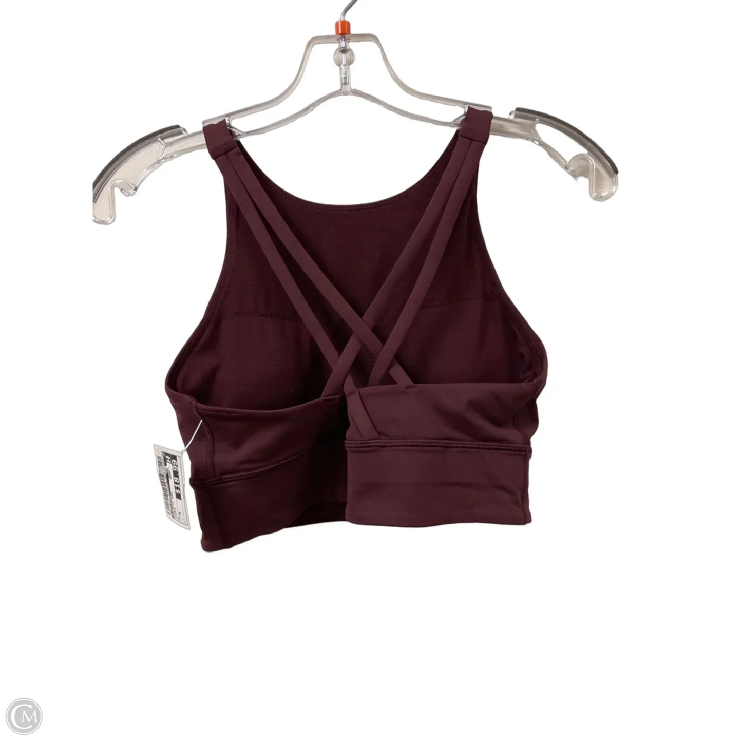 Athletic Bra By Lululemon In Purple, Size: 8