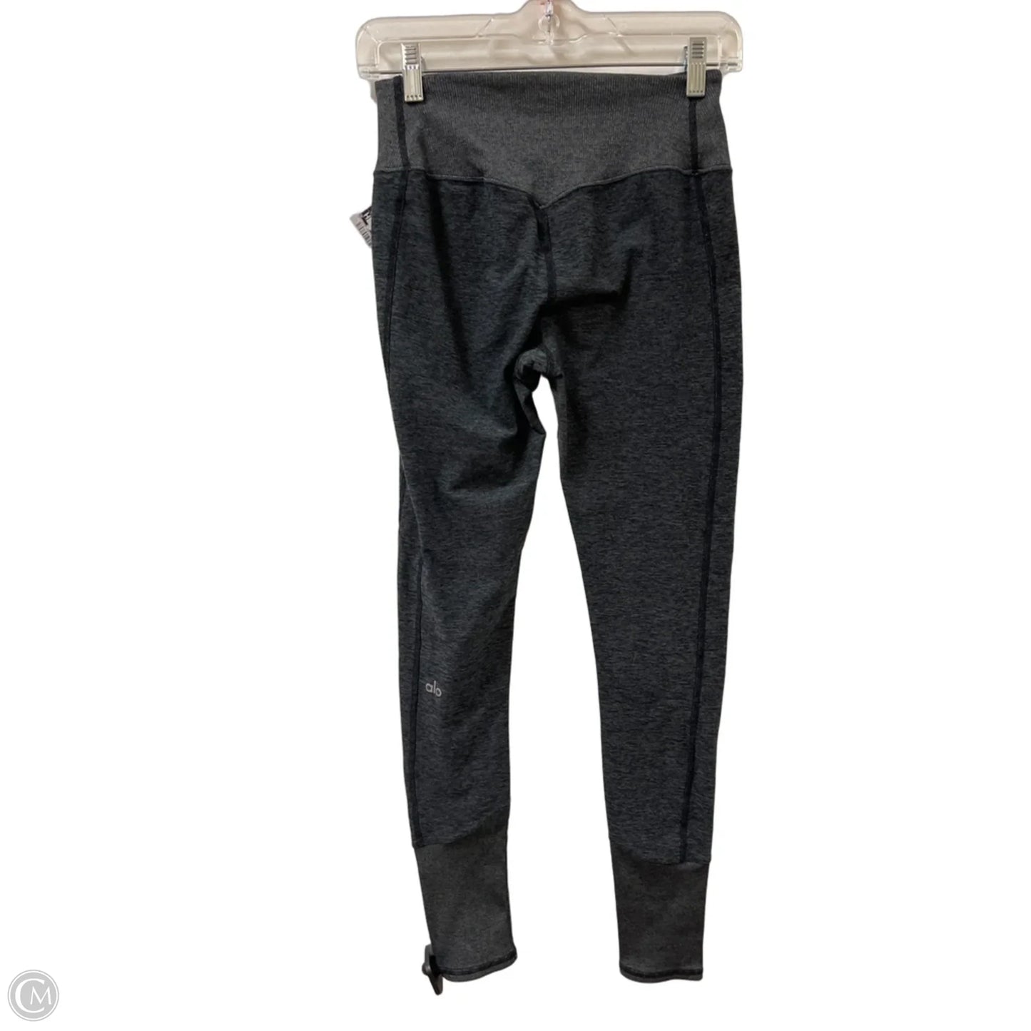 Athletic Leggings By Alo In Grey, Size: 8