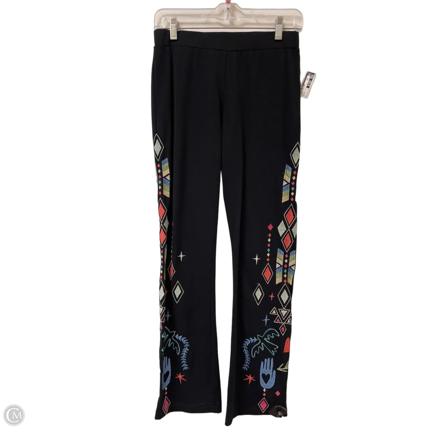 Pants Designer By Johnny Was In Black, Size: 2