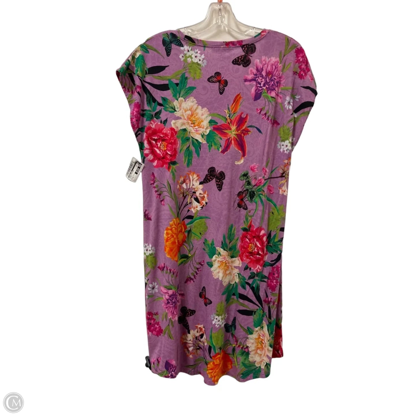 Dress Designer By Johnny Was In Purple, Size: S