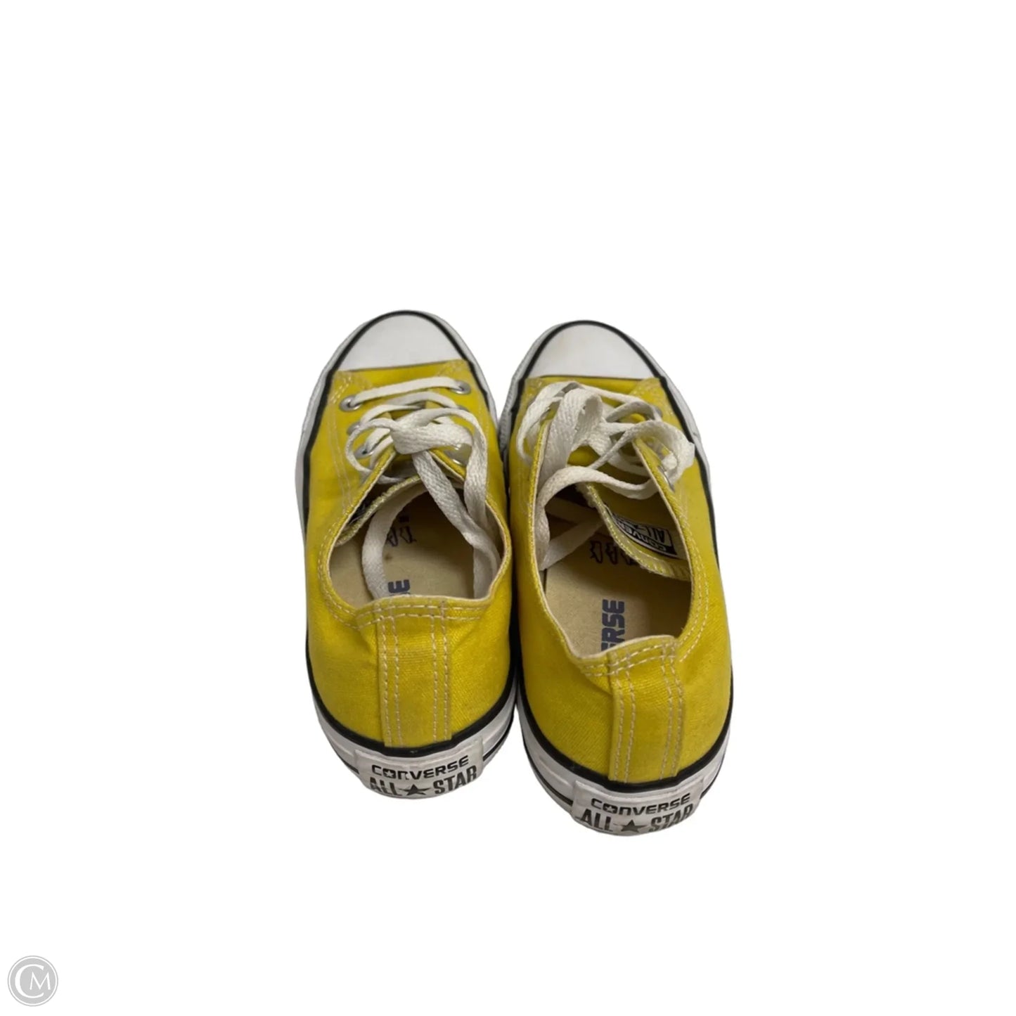 Shoes Sneakers By Converse In Yellow, Size: 6