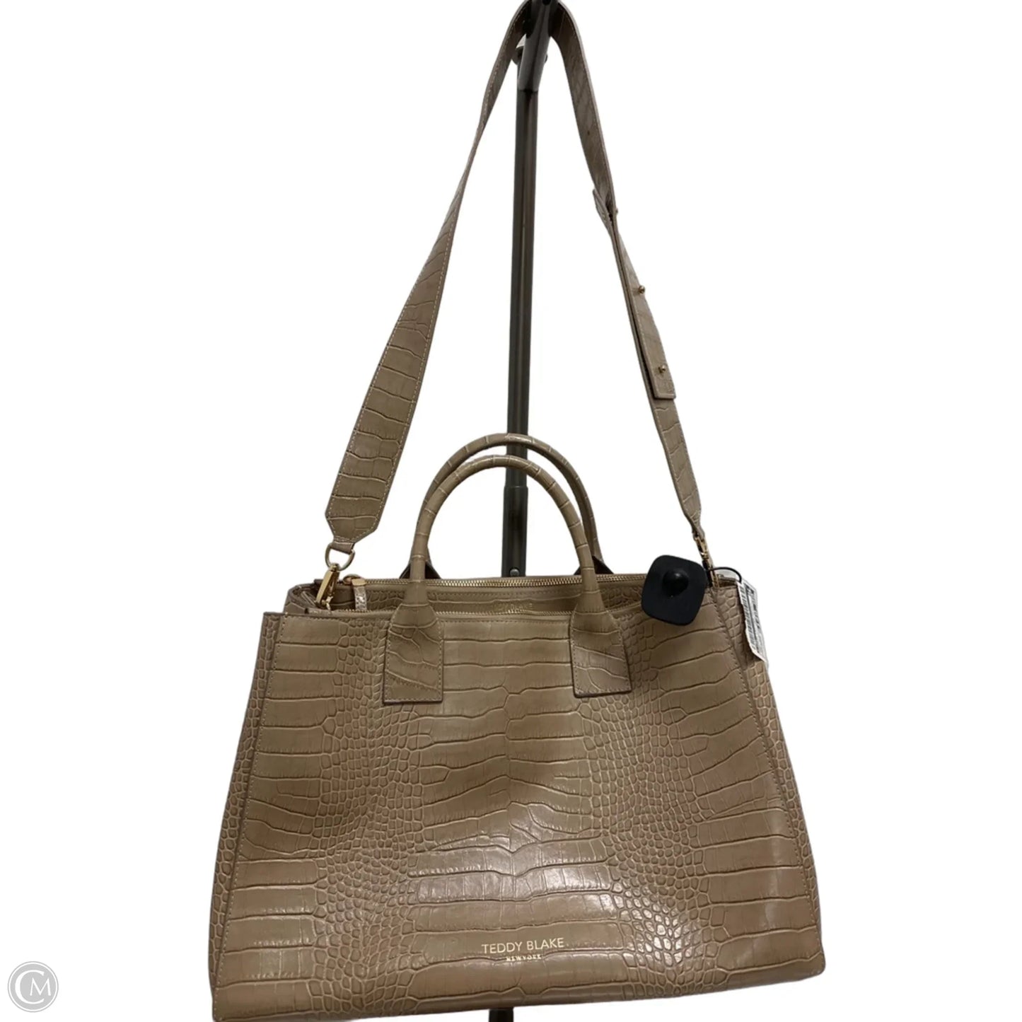 Handbag Leather By Cma, Size: Large