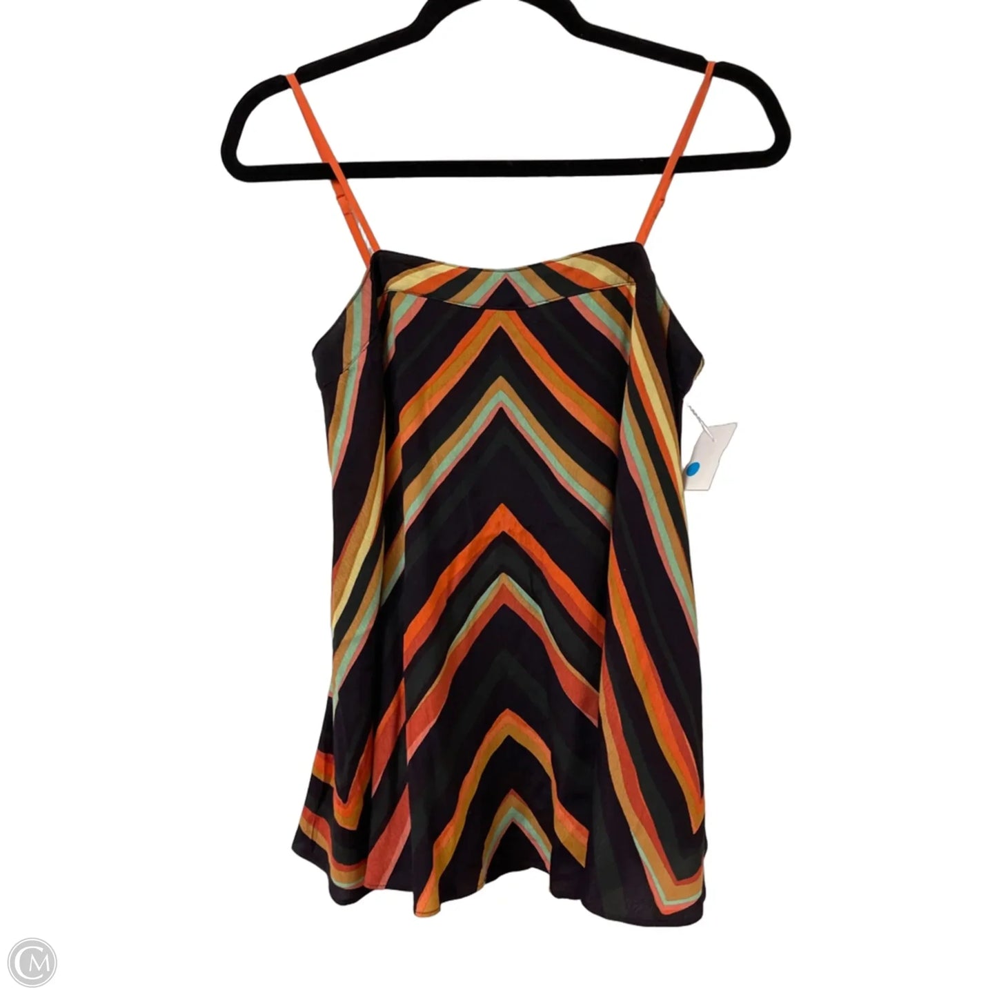 Top Sleeveless By Maeve In Blue & Orange, Size: Xs