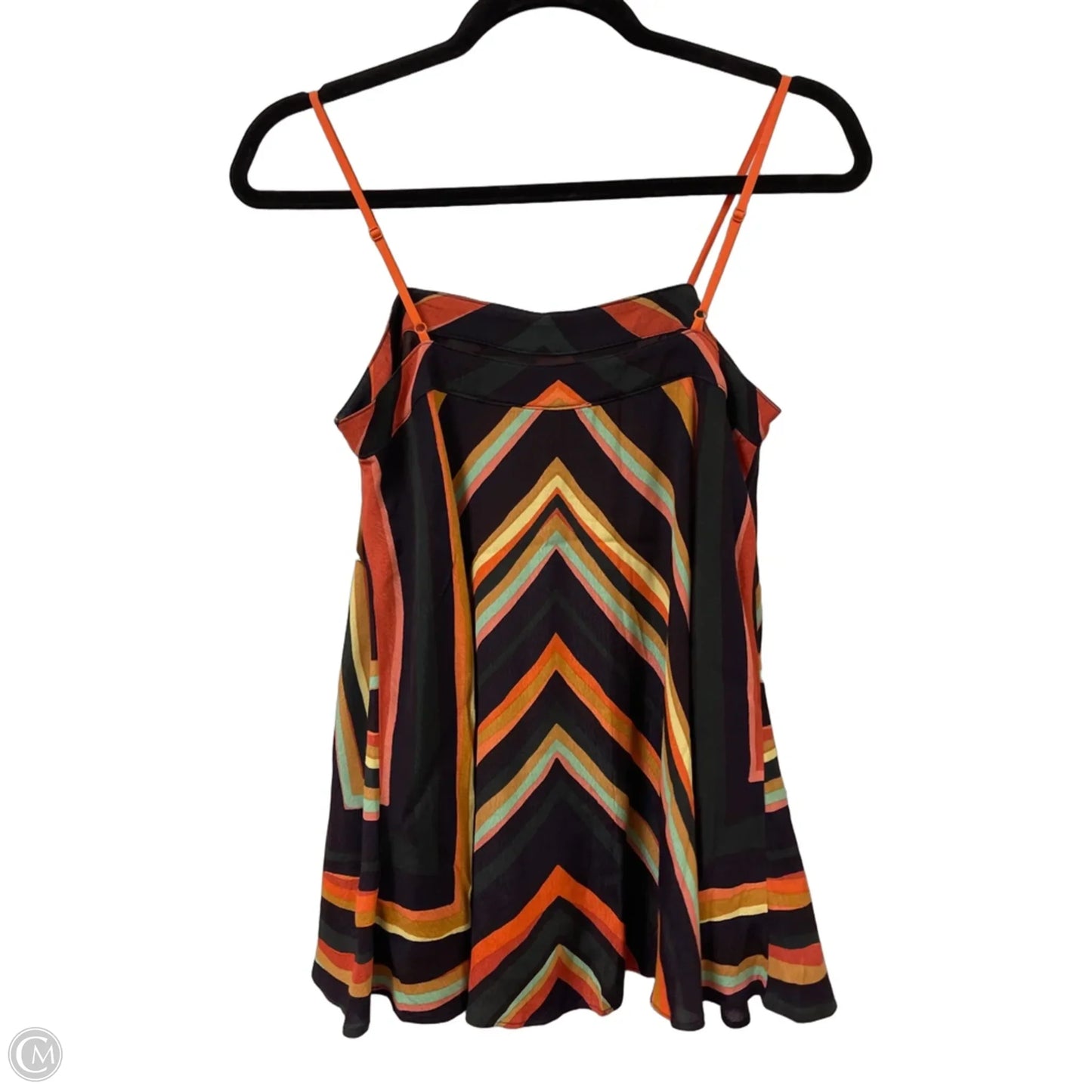 Top Sleeveless By Maeve In Blue & Orange, Size: Xs