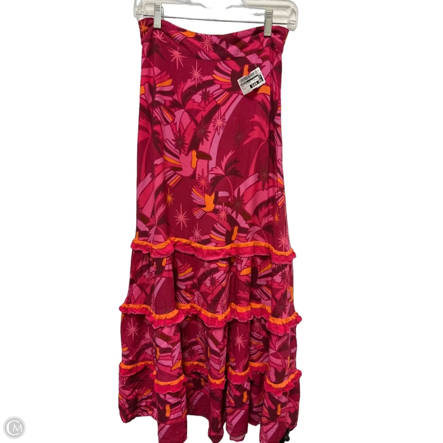 Skirt Designer By Farm Rio In Pink, Size: 6