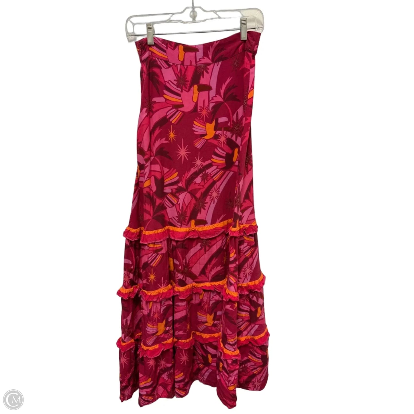 Skirt Designer By Farm Rio In Pink, Size: 6