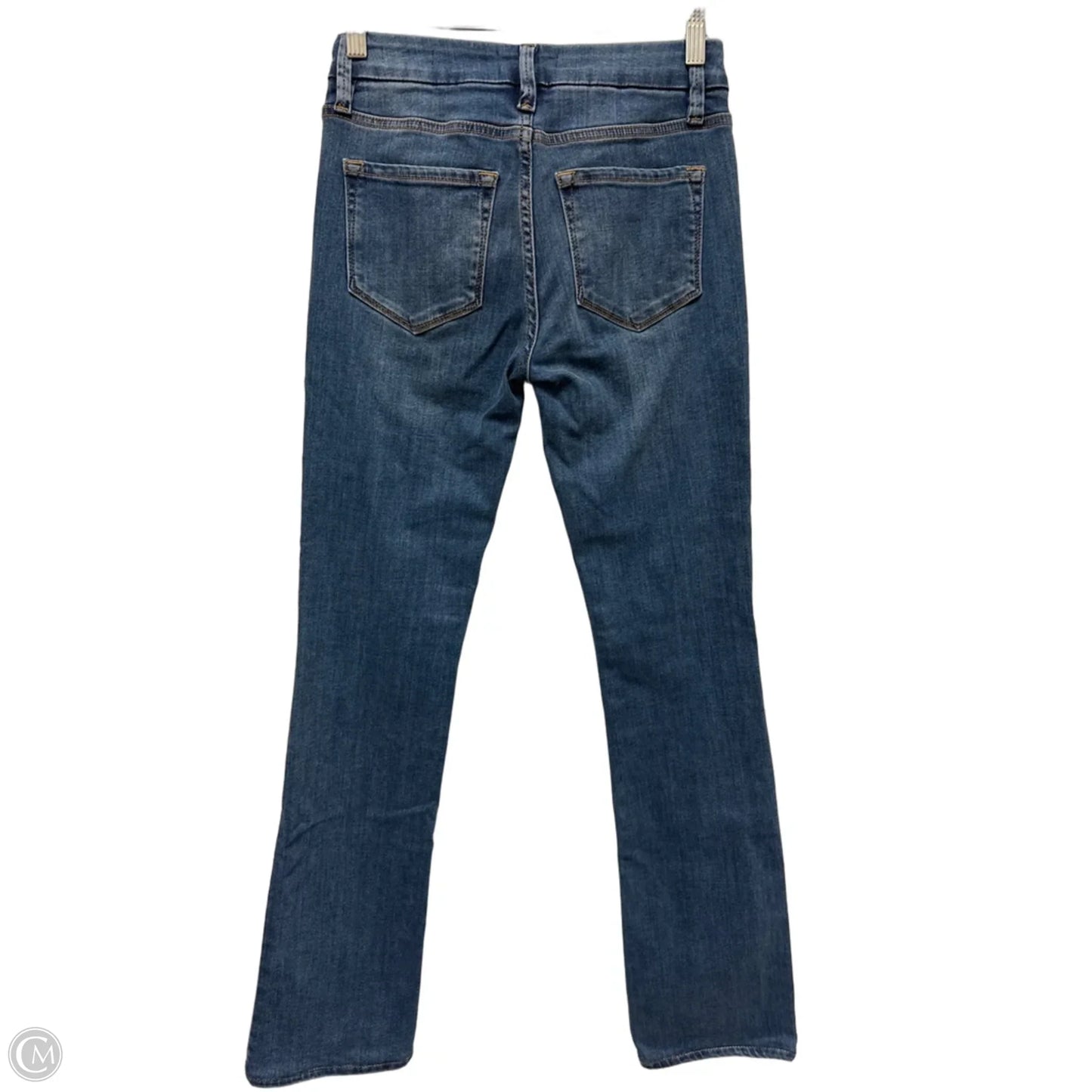 Jeans Skinny By Frame In Blue Denim, Size: 2