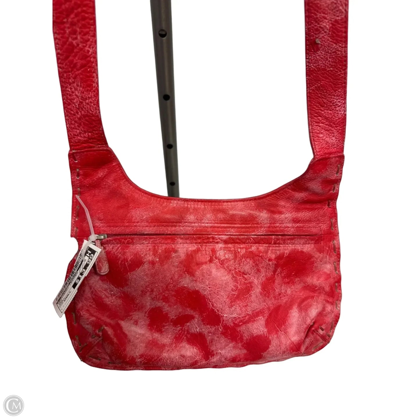 Crossbody Leather By Clothes Mentor, Size: Small