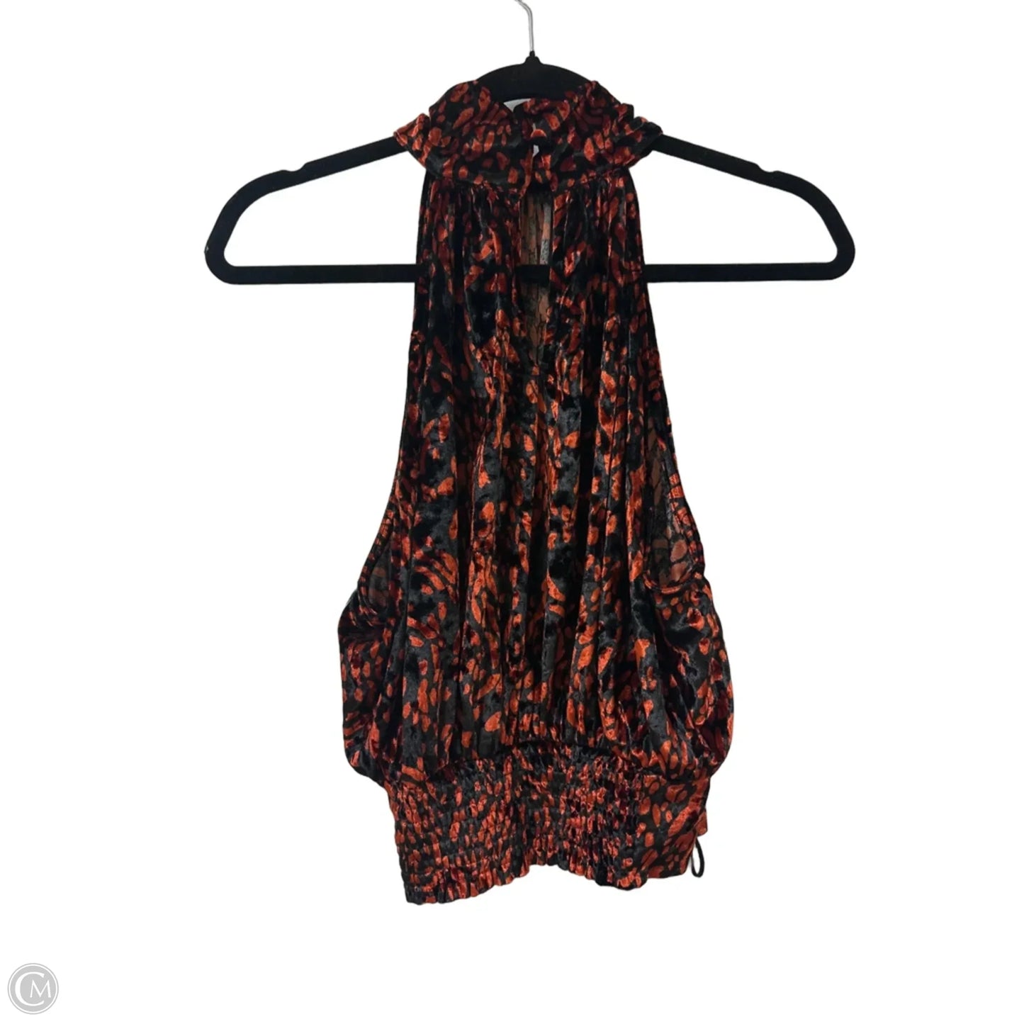 Top Sleeveless By Free People In Orange, Size: Sp