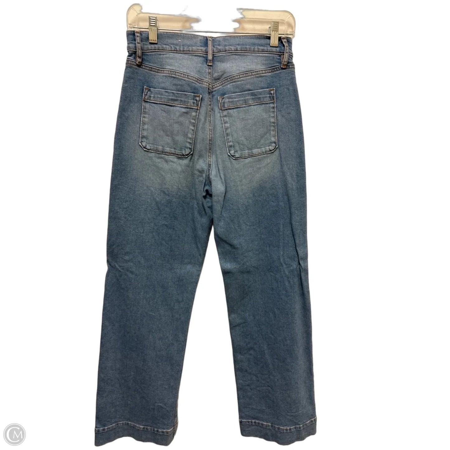 Jeans Straight By Loft In Blue Denim, Size: 2