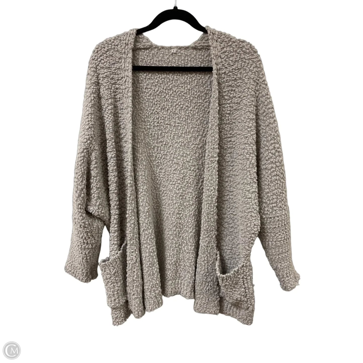 Sweater Cardigan By Clothes Mentor In Grey, Size: S