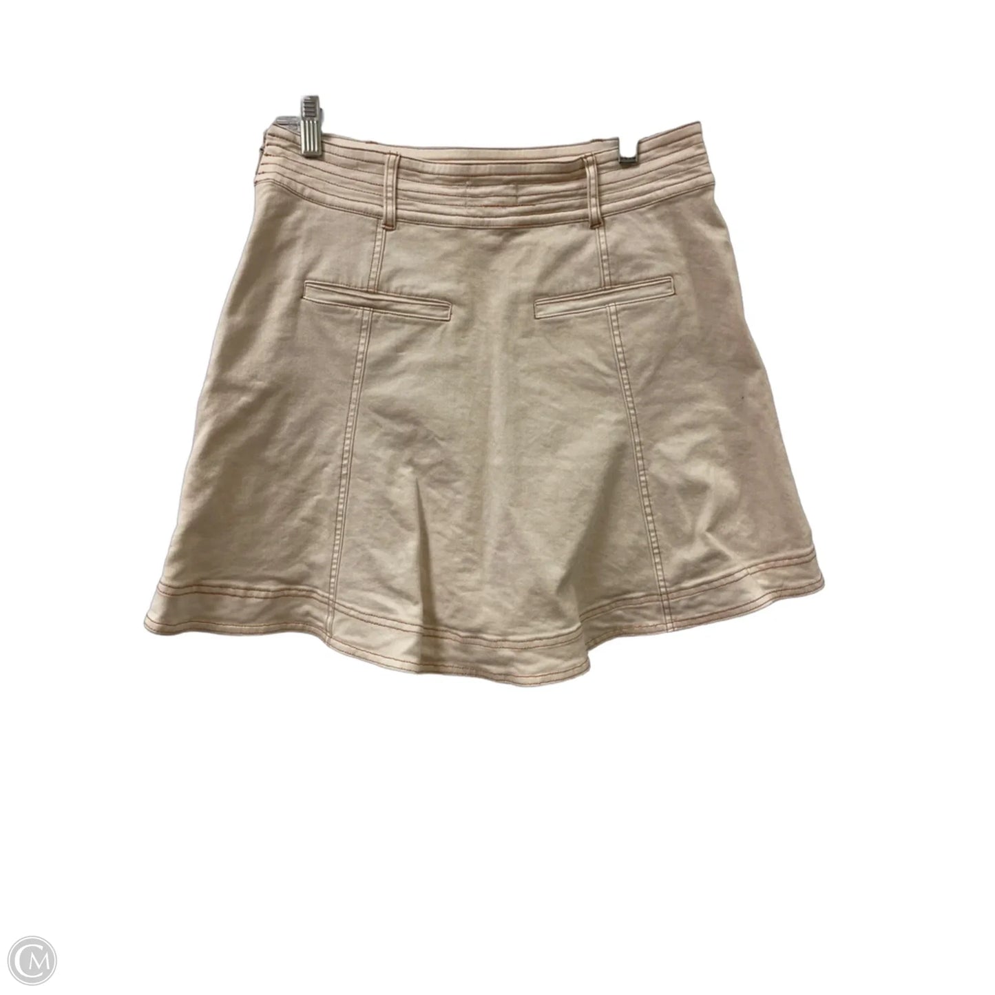 Skirt Mini & Short By Pilcro In Cream, Size: 10