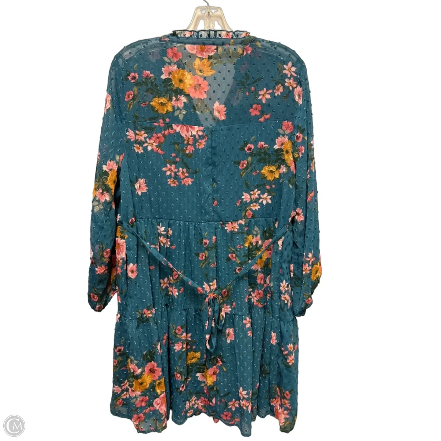 Dress Casual Midi By Torrid In Blue, Size: Xl