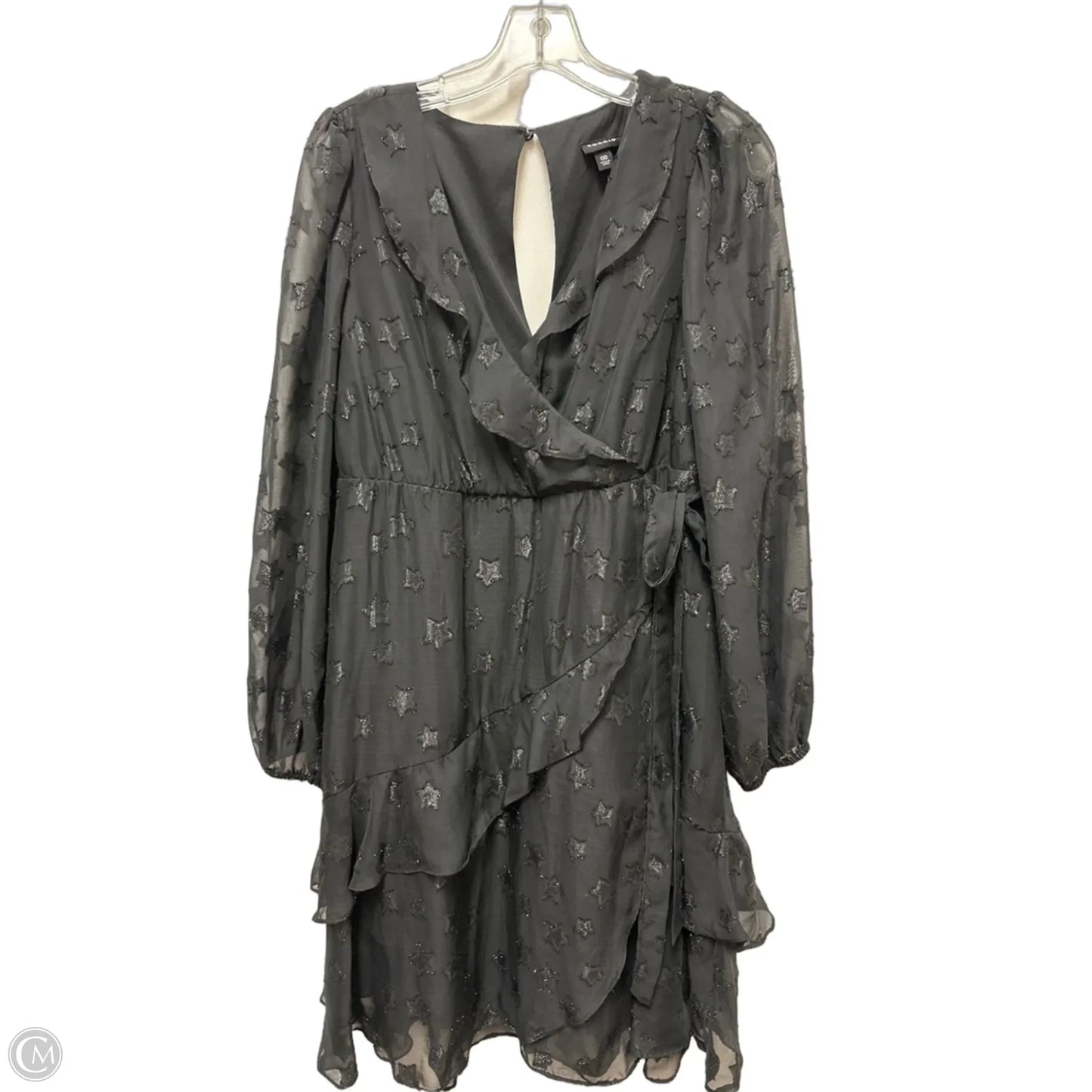 Dress Casual Midi By Torrid In Black, Size: L