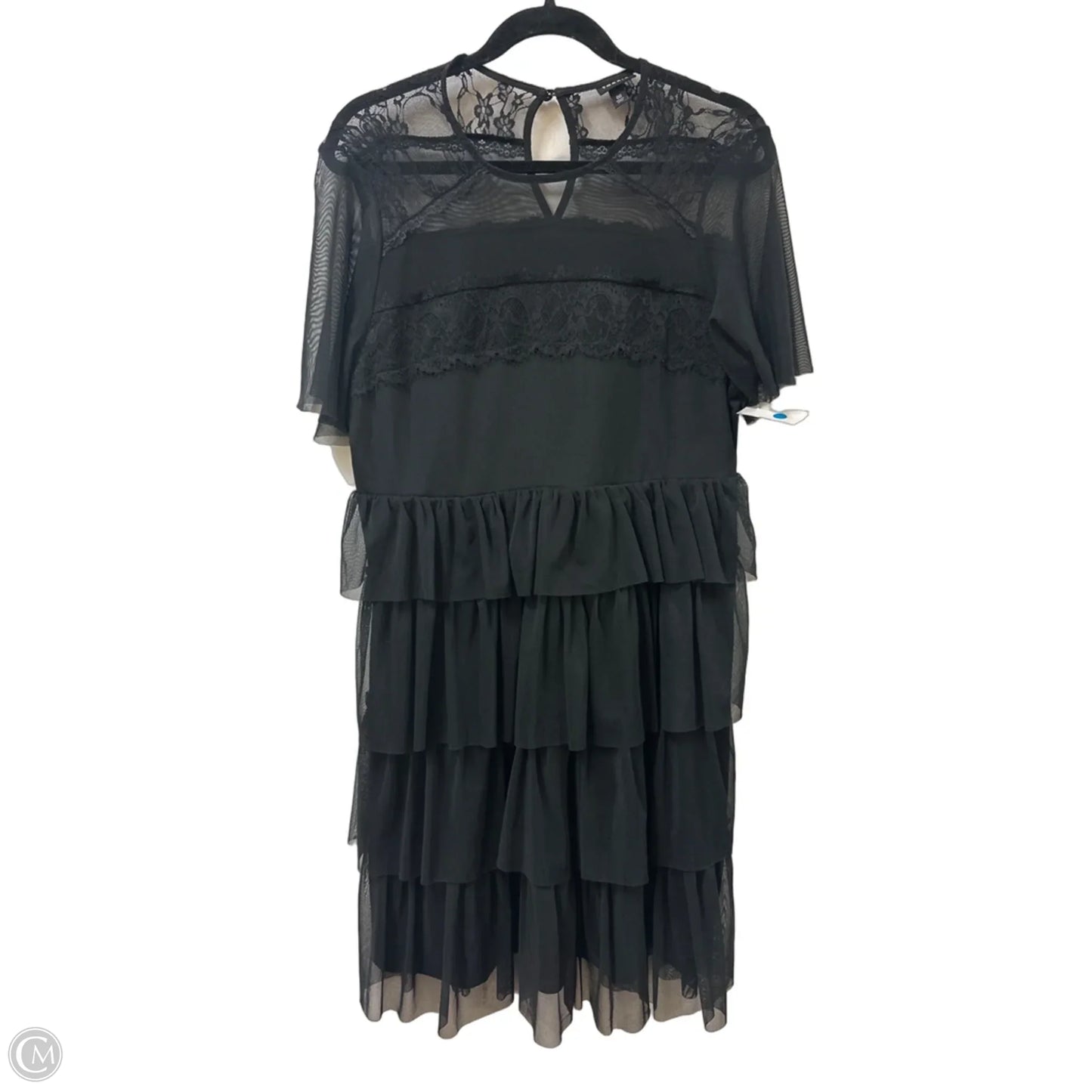 Dress Casual Midi By Torrid In Black, Size: L