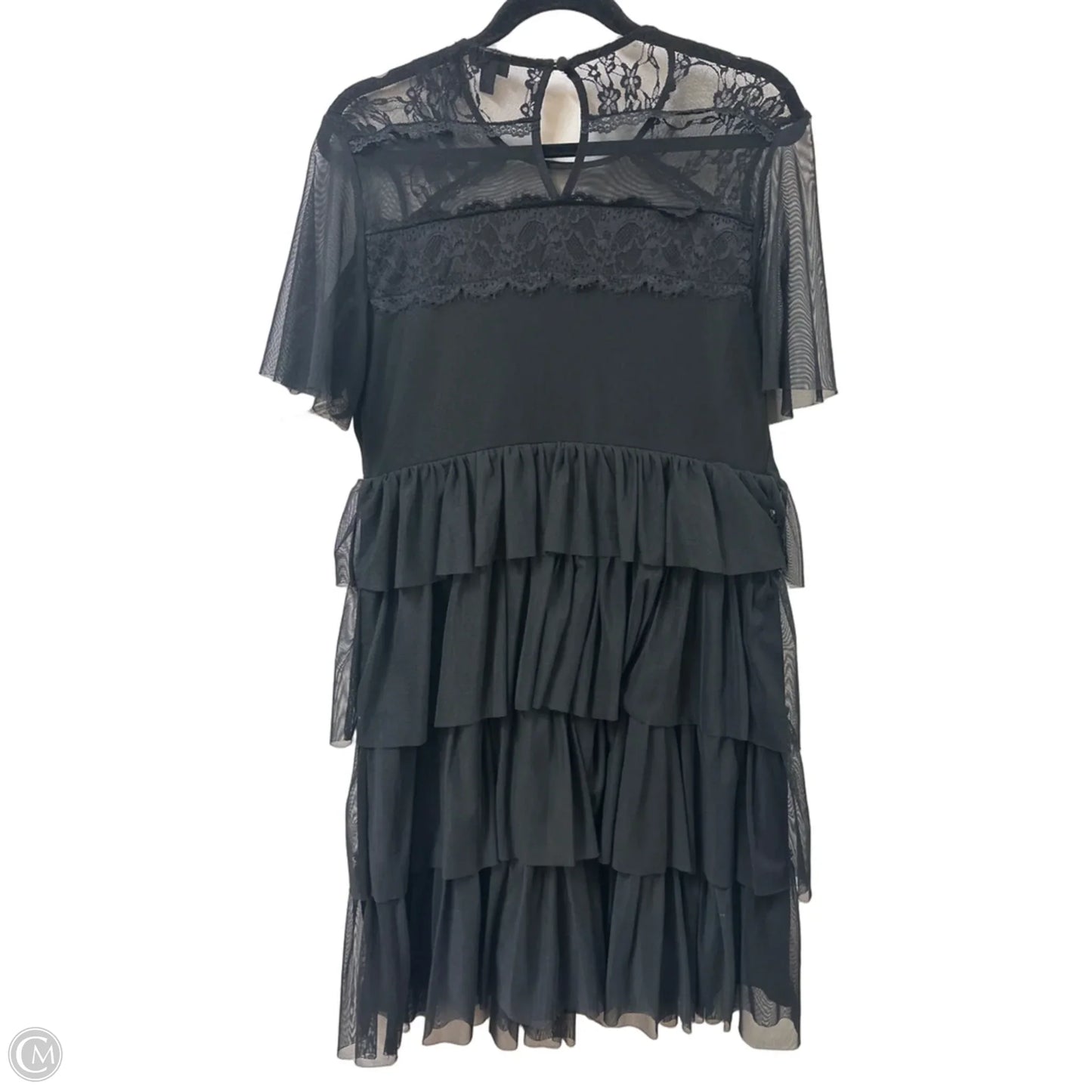 Dress Casual Midi By Torrid In Black, Size: L