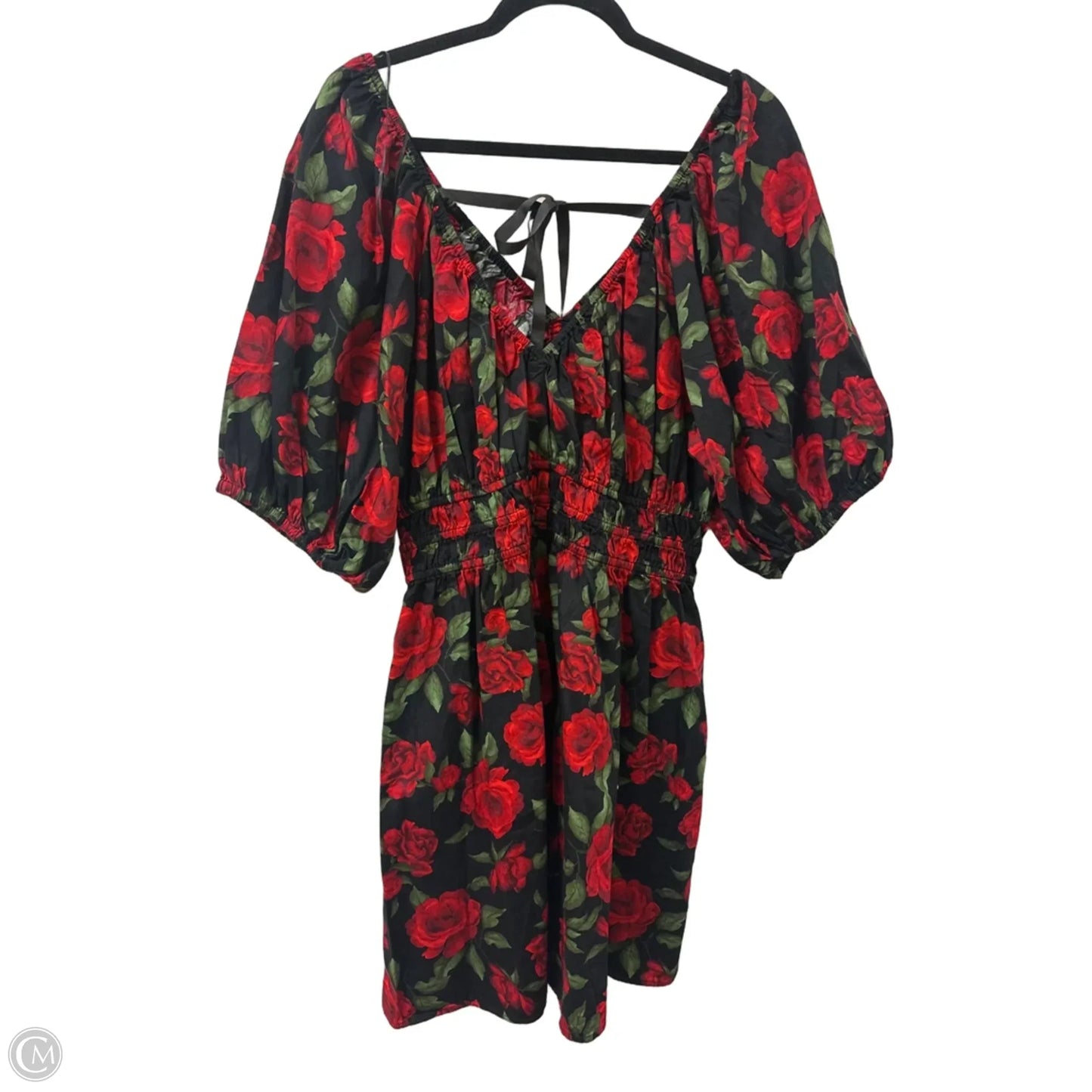 Dress Casual Midi By Old Navy In Floral Print, Size: L