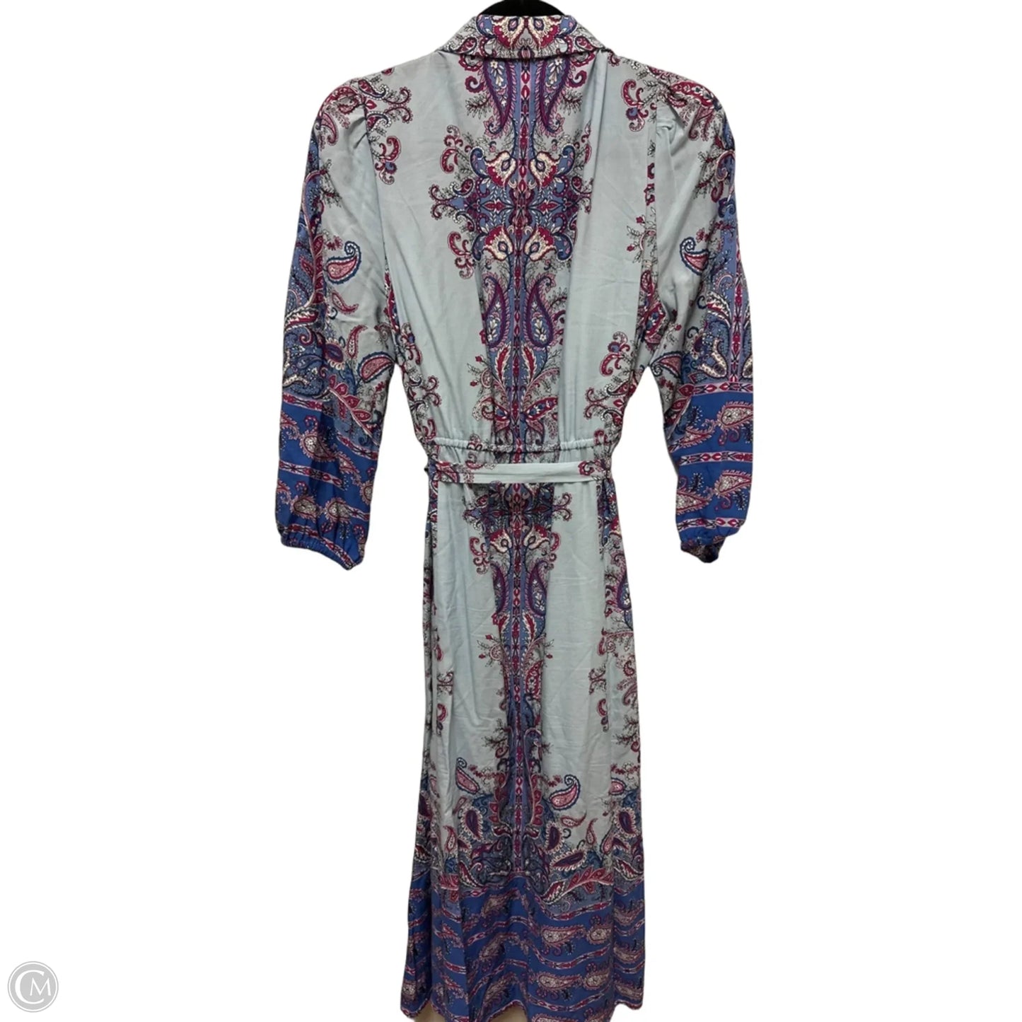 Dress Casual Maxi By Loft In Blue, Size: L