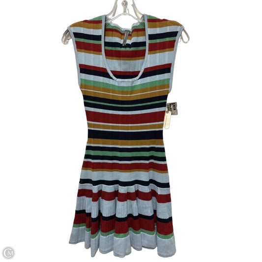 Dress Casual Midi By Anthropologie In Multi-colored, Size: M