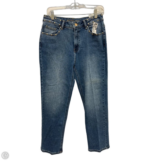 Jeans Skinny By Michael By Michael Kors In Blue Denim, Size: 6