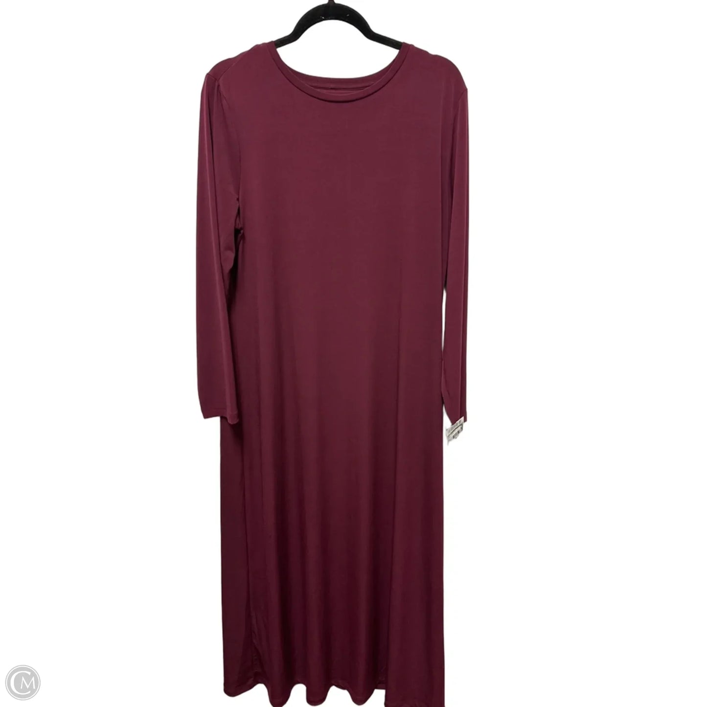 Dress Casual Maxi By Chicos In Purple, Size: Xl