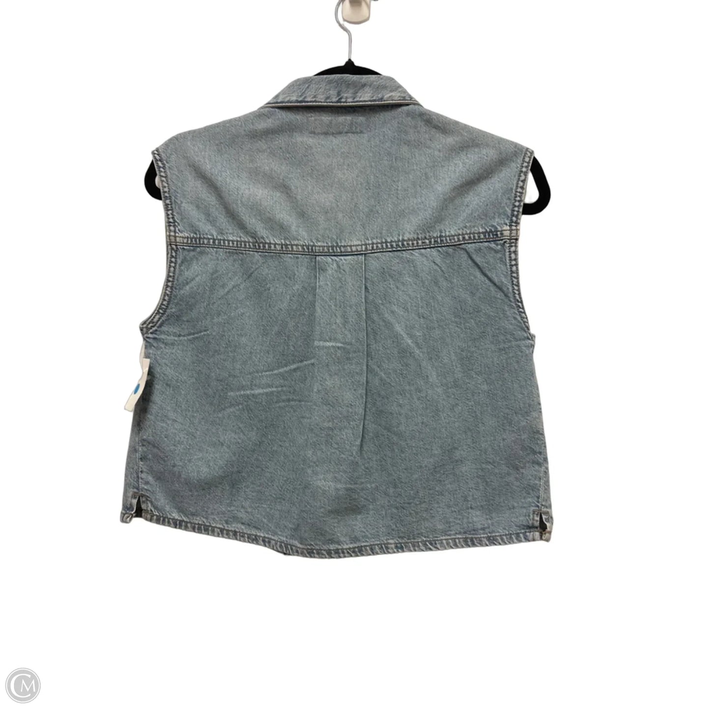 Vest Other By Zara In Blue Denim, Size: L