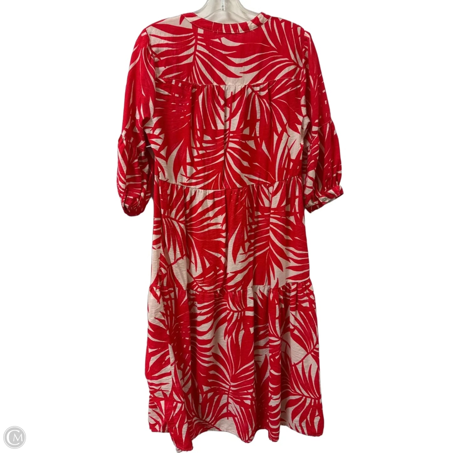 Dress Casual Maxi By Figuero & Flower In Pink, Size: L